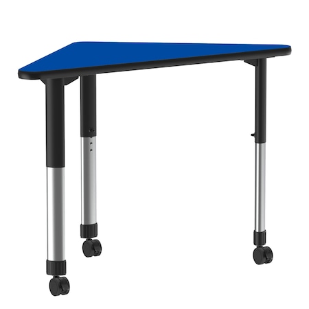 Correll HPL Collaborative Desk - Casters - Wing AD3041-WING-37-09-09-CK